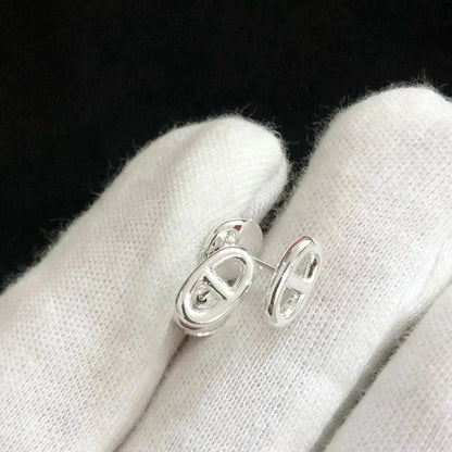 [Kismet Jewels ]CHAINE SMALL EARRINGS GOLD AND SILVER