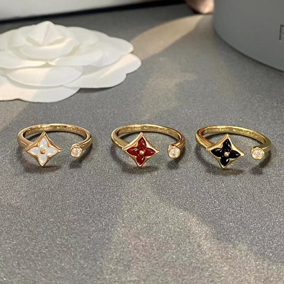 [Kismet Jewels ]STAR 1 DIAMOND OPEN RING