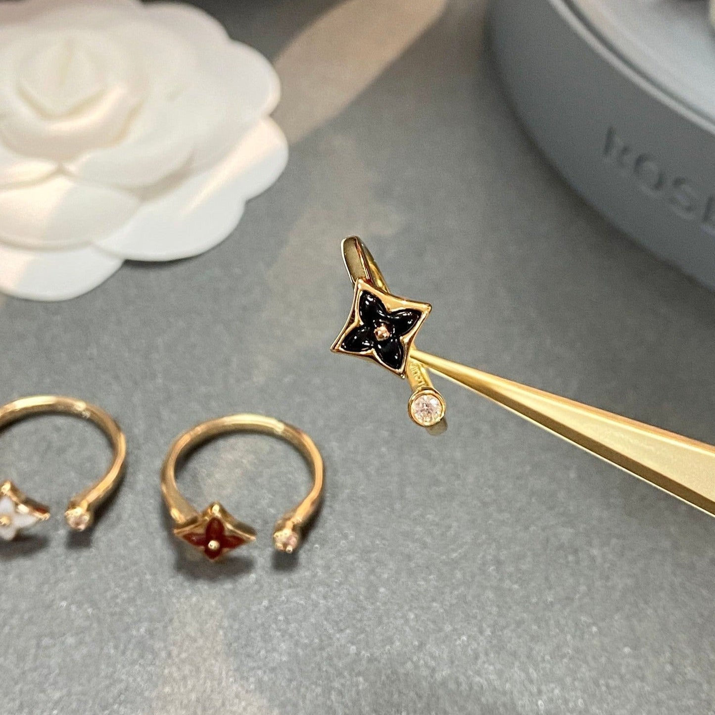 [Kismet Jewels ]STAR 1 DIAMOND OPEN RING