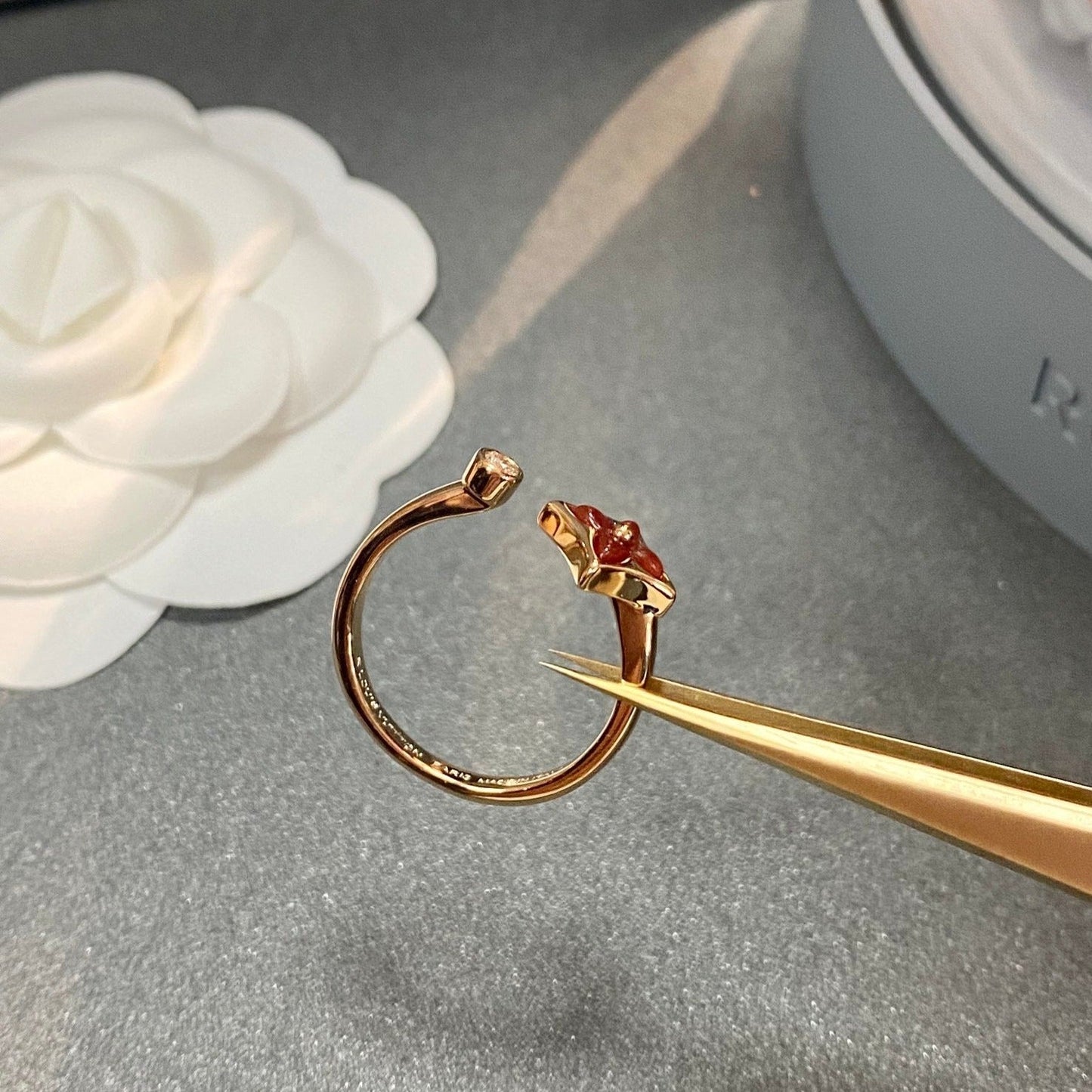 [Kismet Jewels ]STAR 1 DIAMOND OPEN RING
