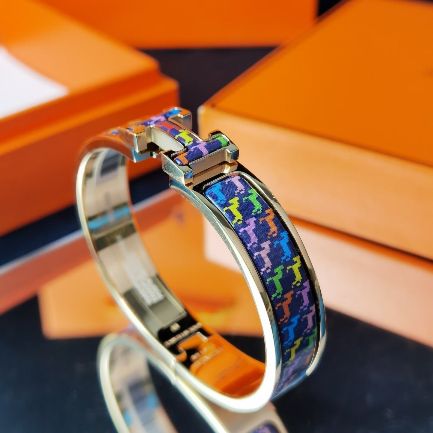 [Kismet Jewels ]H HORSE BRACELET 12MM