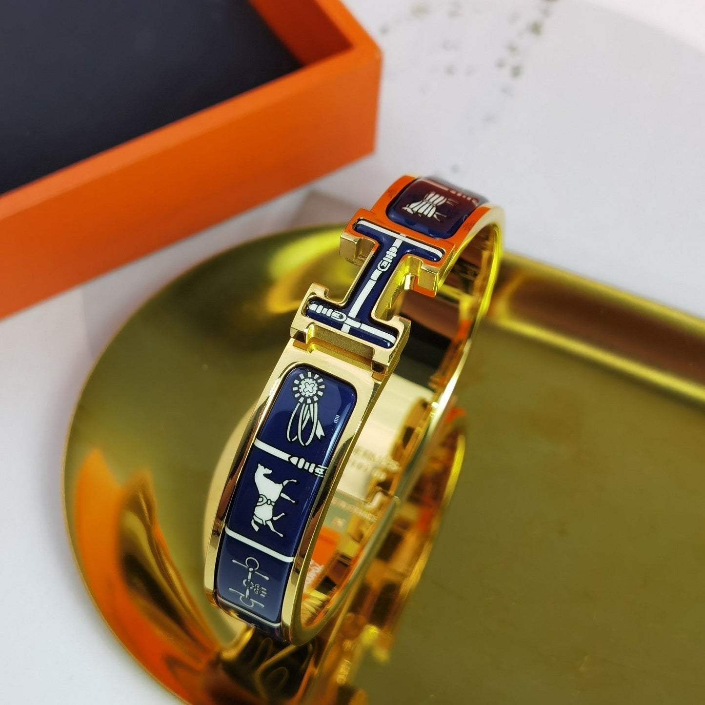 [Kismet Jewels ]H COUVERTURES DARK BLUE BRACELET