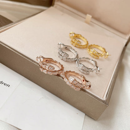 [Kismet Jewels ]SERPENTI EARRINGS DIAMOND