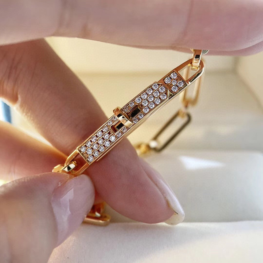 [Kismet Jewels ]CHAINE BRACELET SMALL MODEL DIAMOND