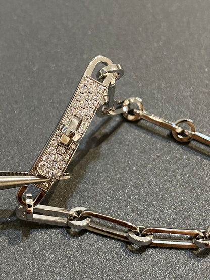 [Kismet Jewels ]CHAINE BRACELET SMALL MODEL DIAMOND