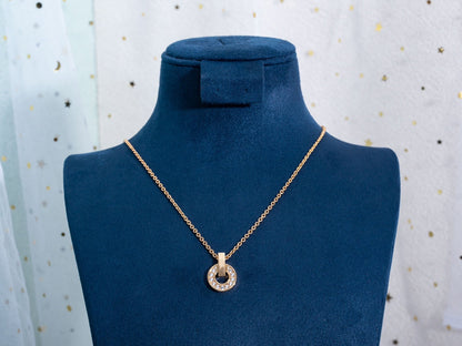 [Kismet Jewels ]GARI NECKLACE PINK GOLD DIAMOND