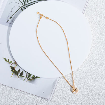 [Kismet Jewels ]GARI NECKLACE PINK GOLD DIAMOND