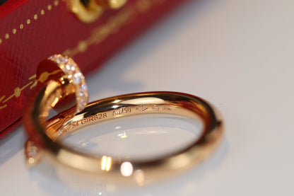 [Kismet Jewels ]JUSTE RING 2.65MM GOLD DIAMOND