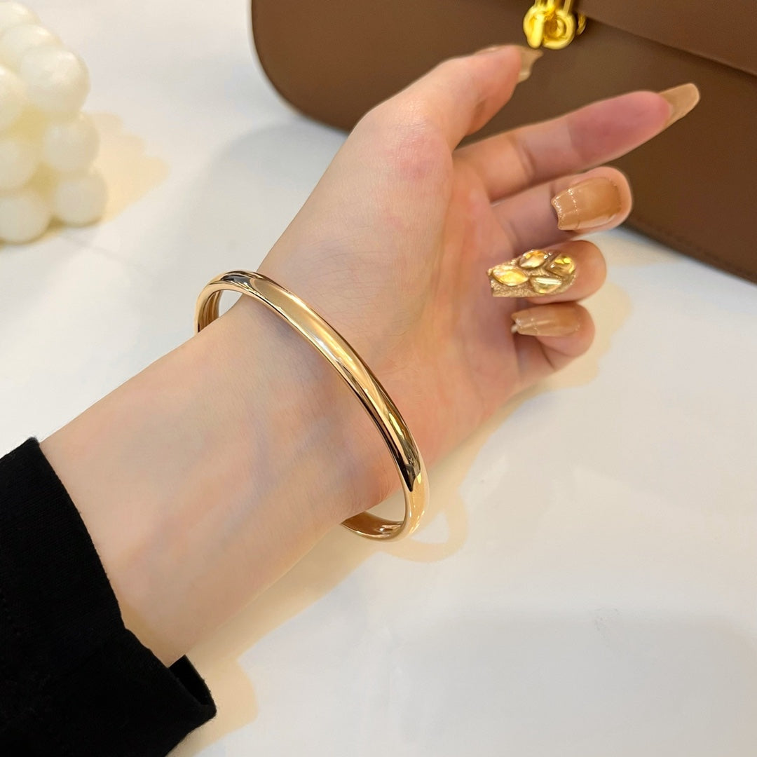 [Kismet Jewels ]PANTHERE GOLD DIAMOND OPEN BRACELET