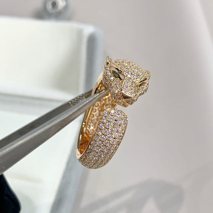 [Kismet Jewels ]PANTHERE PINK GOLD DIAMOND RING