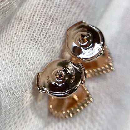[Kismet Jewels ]HEART CARNELIAN STUD EARRINGS