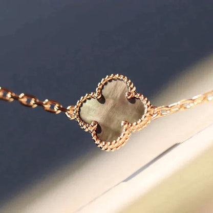 [Kismet Jewels ]CLOVER 20 MOTIFS LASER DIAMOND NECKLACE