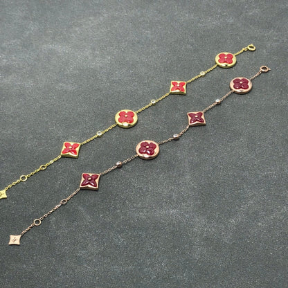 [Kismet Jewels ]STAR AND SUN CARNELIAN 4 MOTIFS 3 DIAMONDS