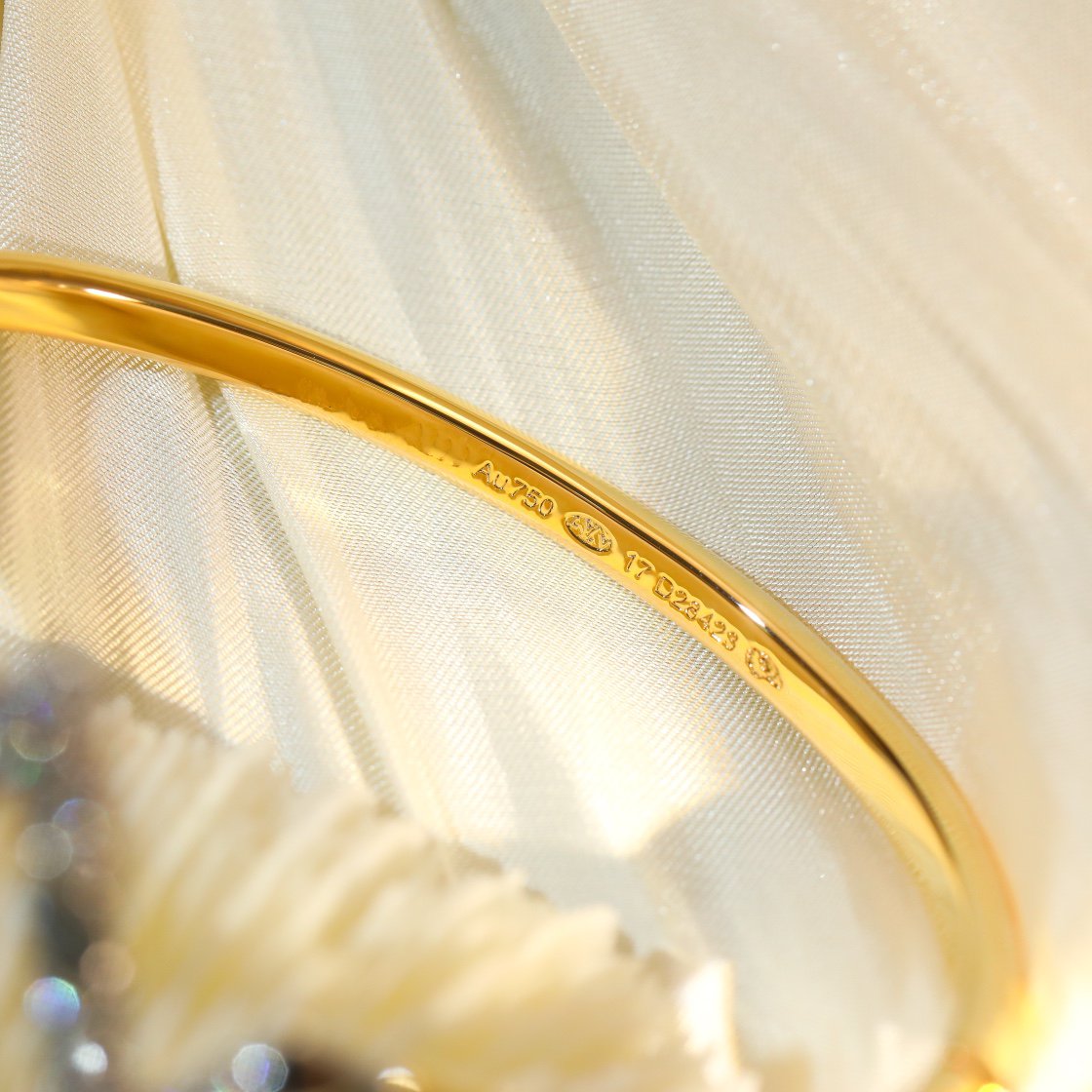 [Kismet Jewels ]VOLTE UPSITE DOWN GOLD DIAMOND BRACELET