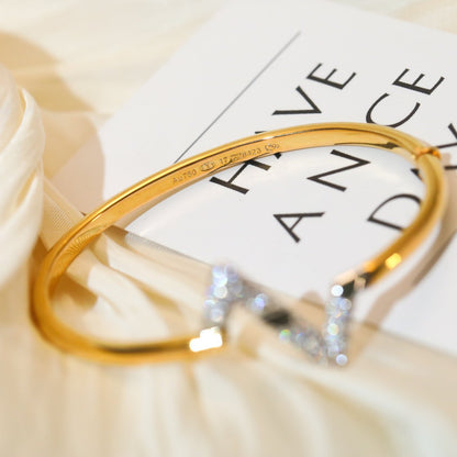 [Kismet Jewels ]VOLTE UPSITE DOWN GOLD DIAMOND BRACELET
