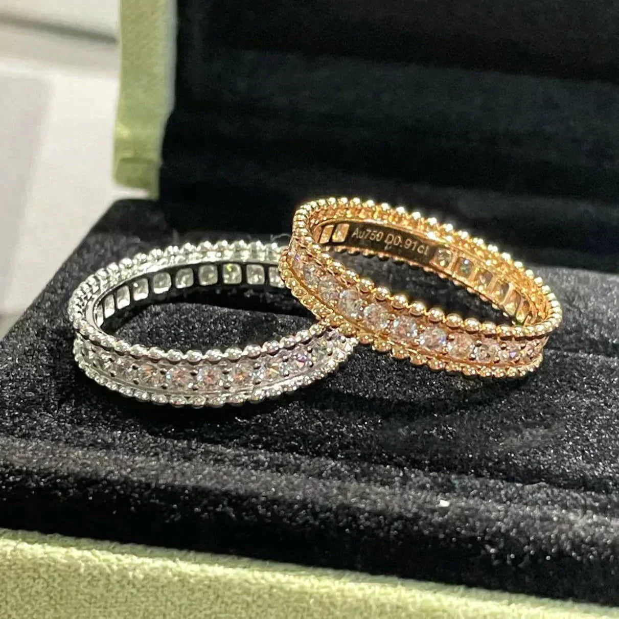 [Kismet Jewels ]PERLEE DIAMOND ROSE GOLD RING