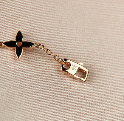 [Kismet Jewels ]STAR AND SUN 7 MOTIFS GOLD BRACELET