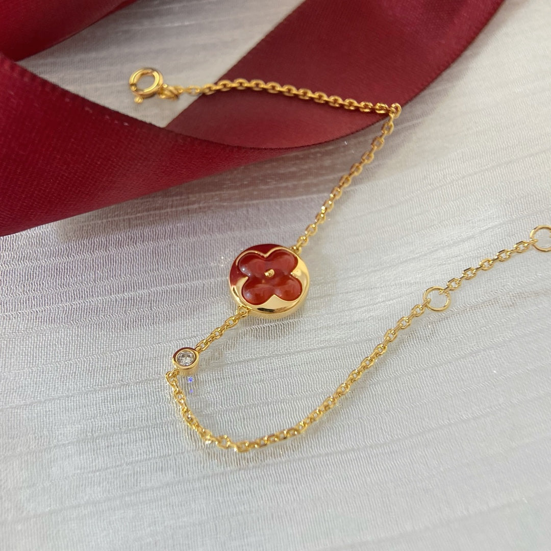[Kismet Jewels ]SUN PEDANT CARNELIAN BRACELET