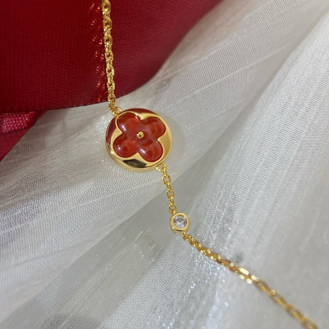 [Kismet Jewels ]SUN PEDANT CARNELIAN BRACELET