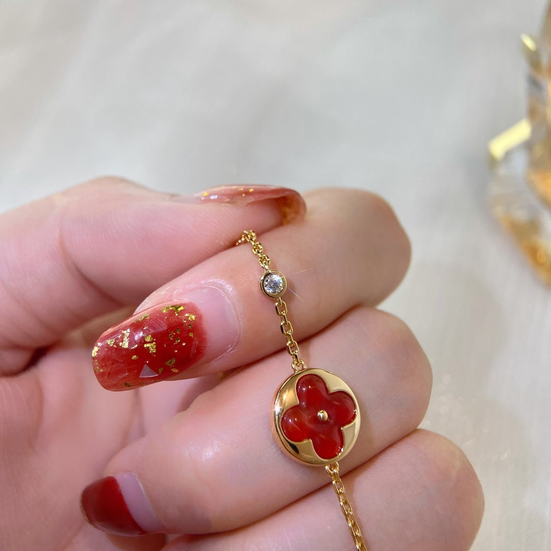 [Kismet Jewels ]SUN PEDANT CARNELIAN BRACELET