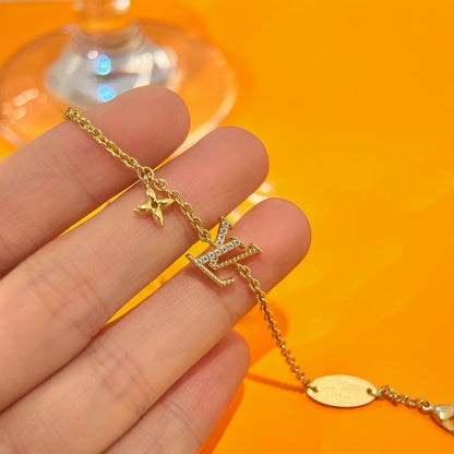 [Kismet Jewels ]LOGO STAR MOTIF GOLD BRACELET