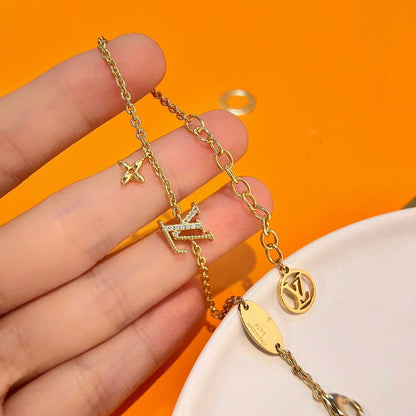 [Kismet Jewels ]LOGO STAR MOTIF GOLD BRACELET