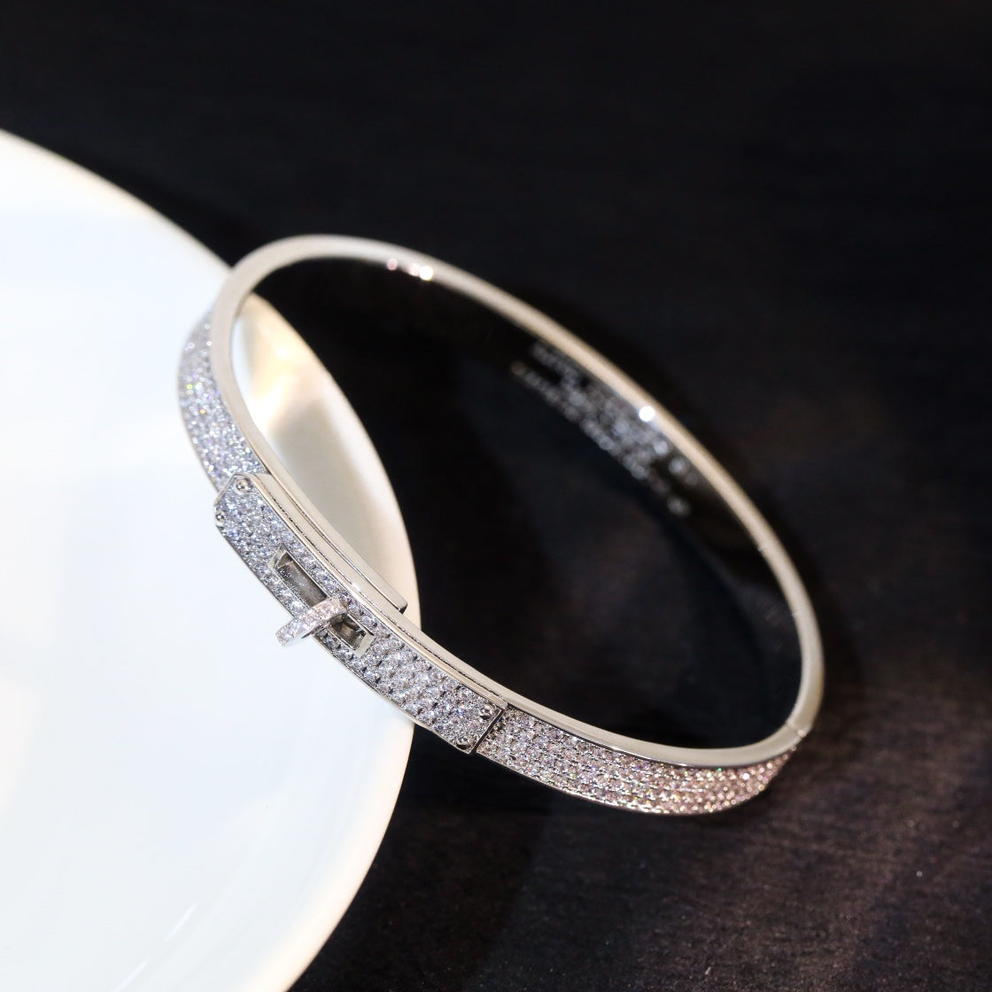 [Kismet Jewels ]KELLY BRACELET DIAMOND PAVED
