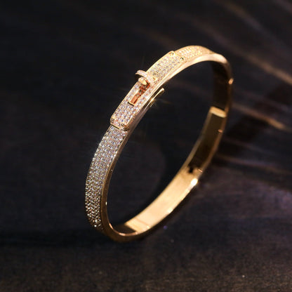 [Kismet Jewels ]KELLY BRACELET DIAMOND PAVED