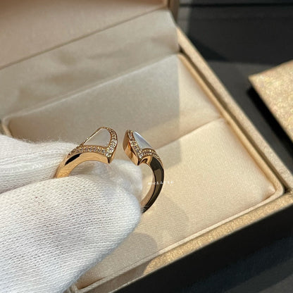 [Kismet Jewels ]DREAM MOP DIAMOND OPEN RING