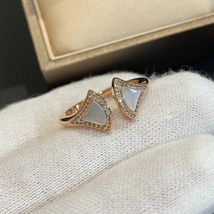 [Kismet Jewels ]DREAM MOP DIAMOND OPEN RING