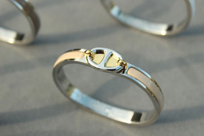 [Kismet Jewels ]CLIC CHAINE SILVER BRACELET