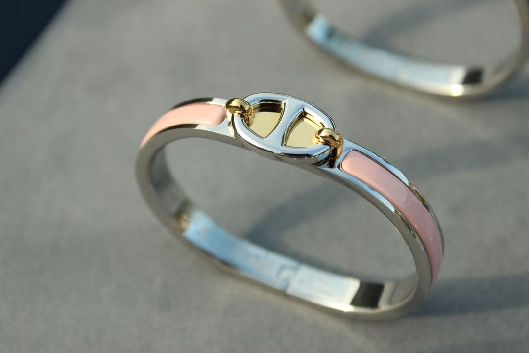[Kismet Jewels ]CLIC CHAINE SILVER BRACELET