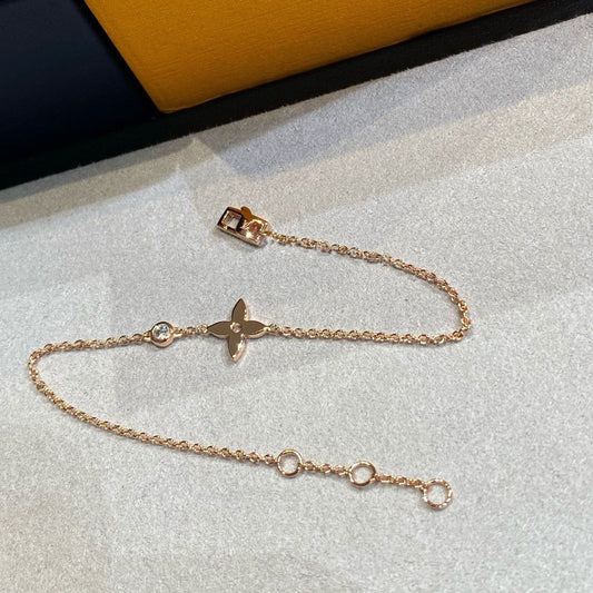 [Kismet Jewels ]STAR DIAMOND PINK GOLD BRACELET