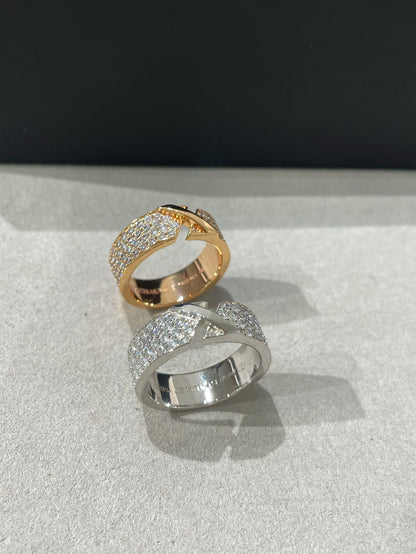 [Kismet Jewels ]LIENS EVIDENCE  DIAMOND PAVED RING