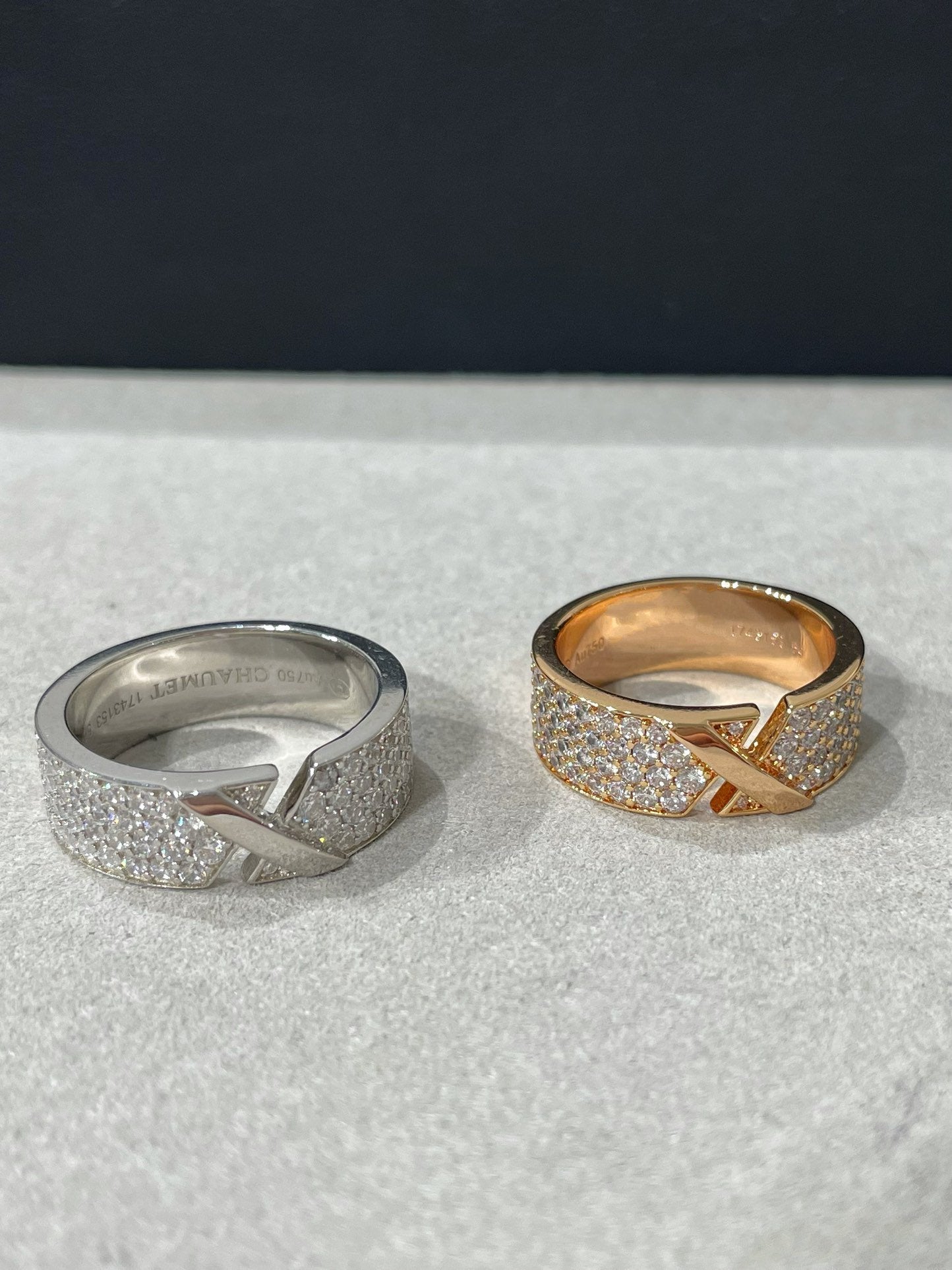 [Kismet Jewels ]LIENS EVIDENCE  DIAMOND PAVED RING