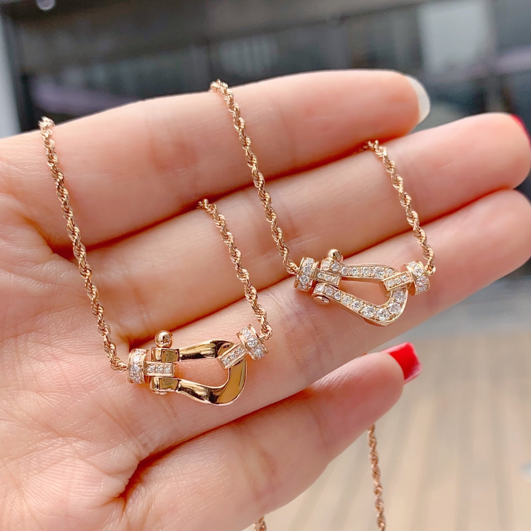 [Kismet Jewels ]FORCE 10 PINK GOLD DIAMOND NECKLACE