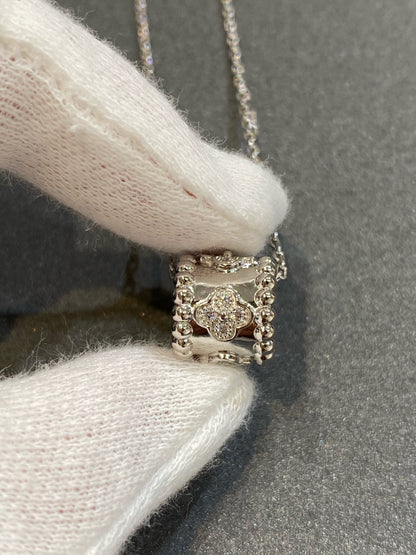[Kismet Jewels ]PERLEE PEDANT SIVLER DIAMOND NECKLACE