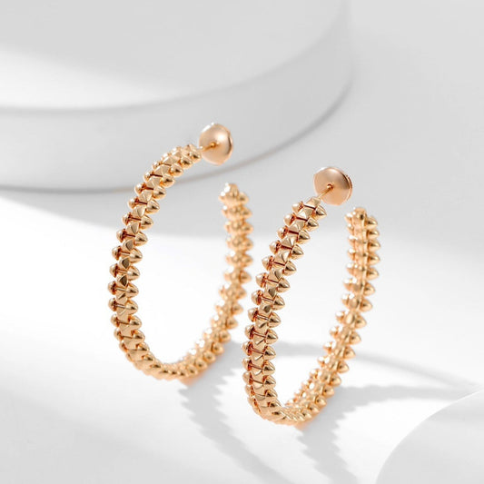 [Kismet Jewels ]CLASH HOOP EARRINGS