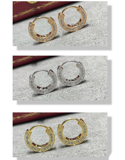 [Kismet Jewels ]LOVE DIAMOND EARRINGS