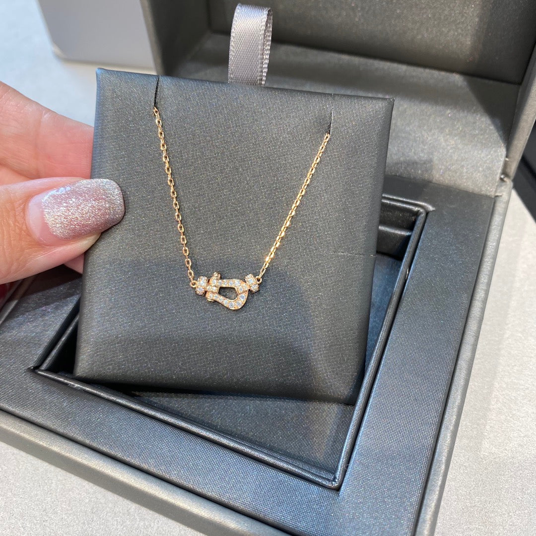 [Kismet Jewels ]FORCE 10 DIAMOND PINK GOLD NECKLACE MINI MODEL