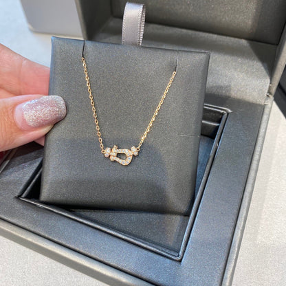 [Kismet Jewels ]FORCE 10 DIAMOND PINK GOLD NECKLACE MINI MODEL