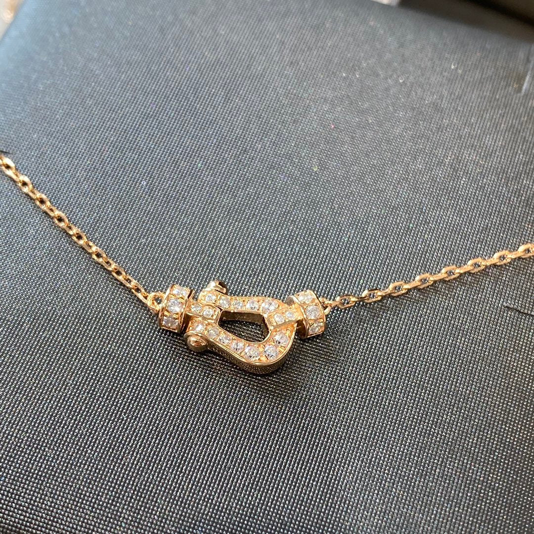 [Kismet Jewels ]FORCE 10 DIAMOND PINK GOLD NECKLACE MINI MODEL
