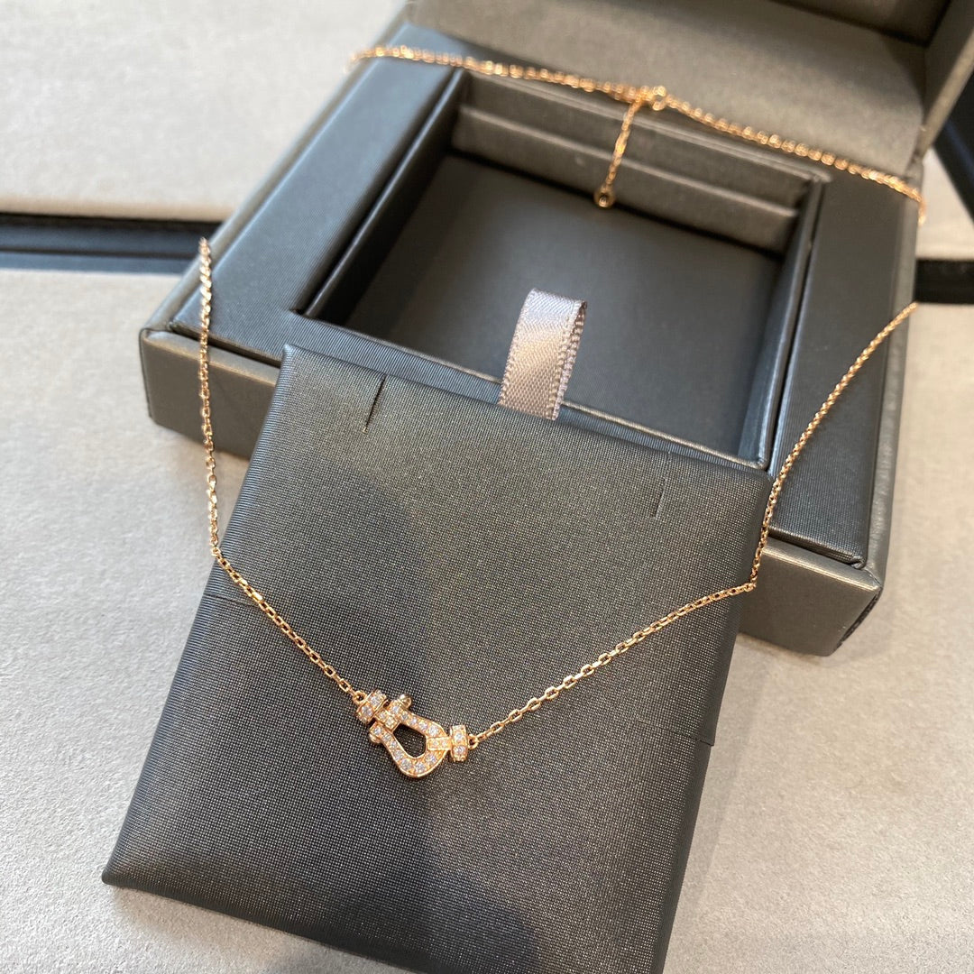 [Kismet Jewels ]FORCE 10 DIAMOND PINK GOLD NECKLACE MINI MODEL