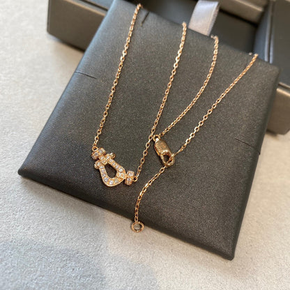 [Kismet Jewels ]FORCE 10 DIAMOND PINK GOLD NECKLACE MINI MODEL