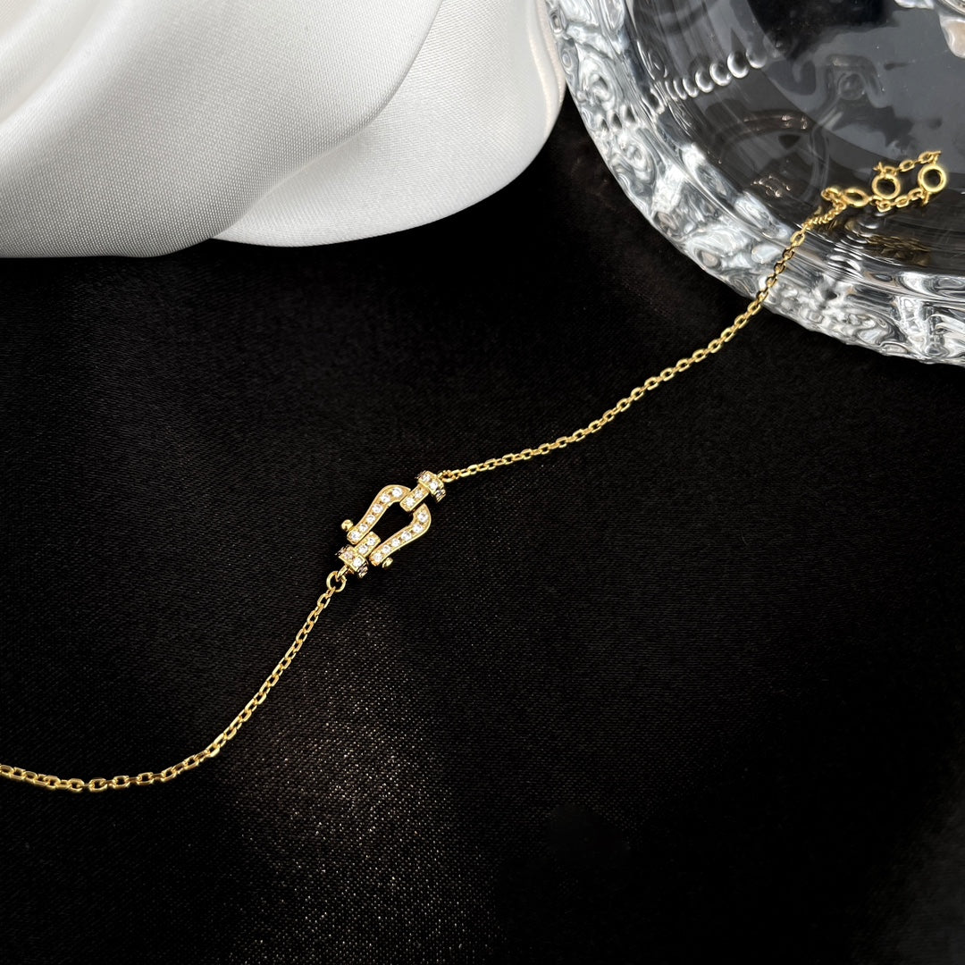 [Kismet Jewels ]FORCE 10 FULL DIAMOND BUCKLE CHAIN LINK MINI MODEL