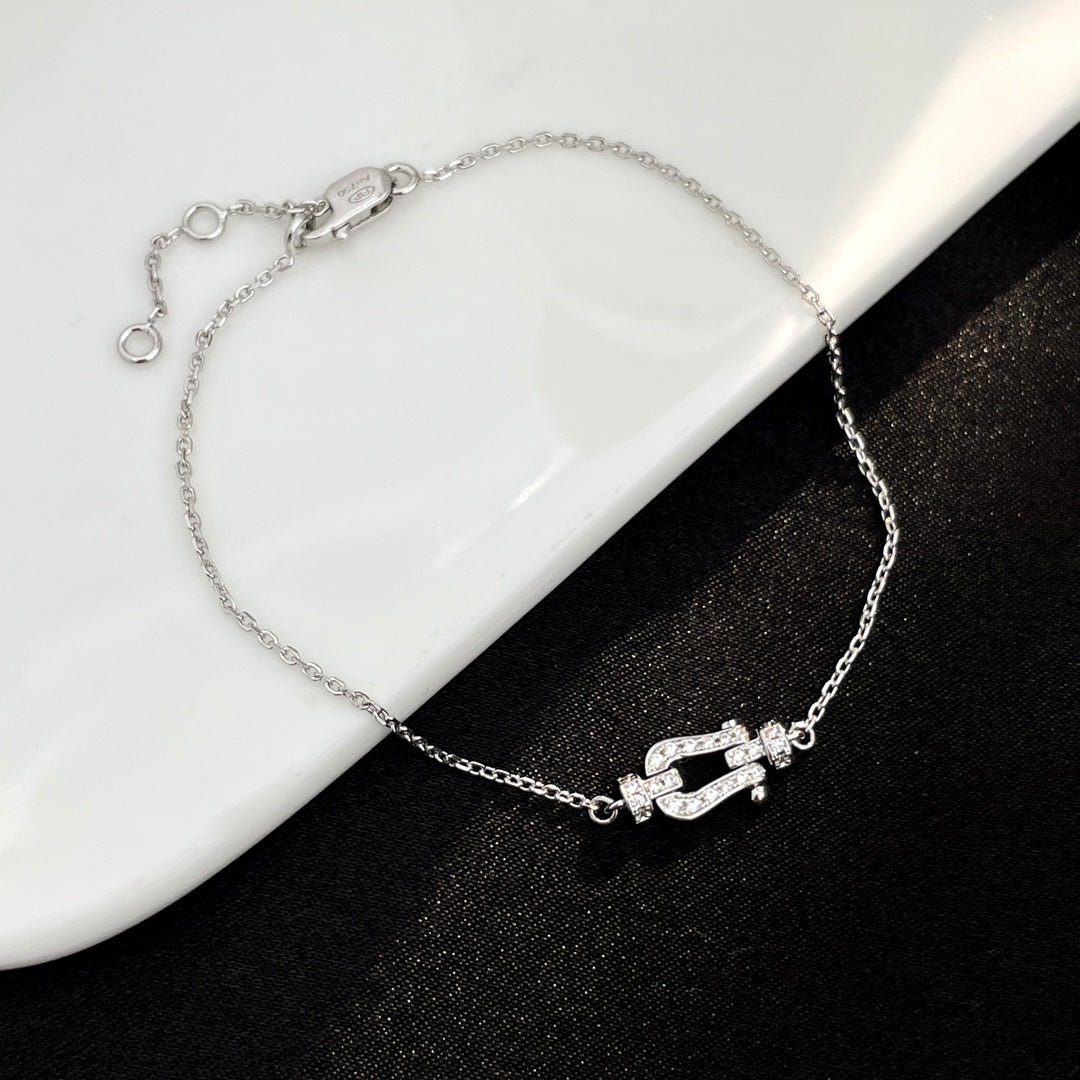 [Kismet Jewels ]FORCE 10 FULL DIAMOND BUCKLE CHAIN LINK MINI MODEL