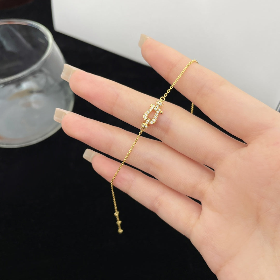 [Kismet Jewels ]FORCE 10 FULL DIAMOND BUCKLE CHAIN LINK MINI MODEL