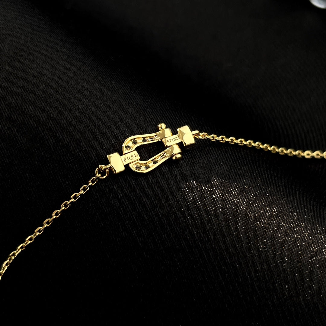[Kismet Jewels ]FORCE 10 FULL DIAMOND BUCKLE CHAIN LINK MINI MODEL