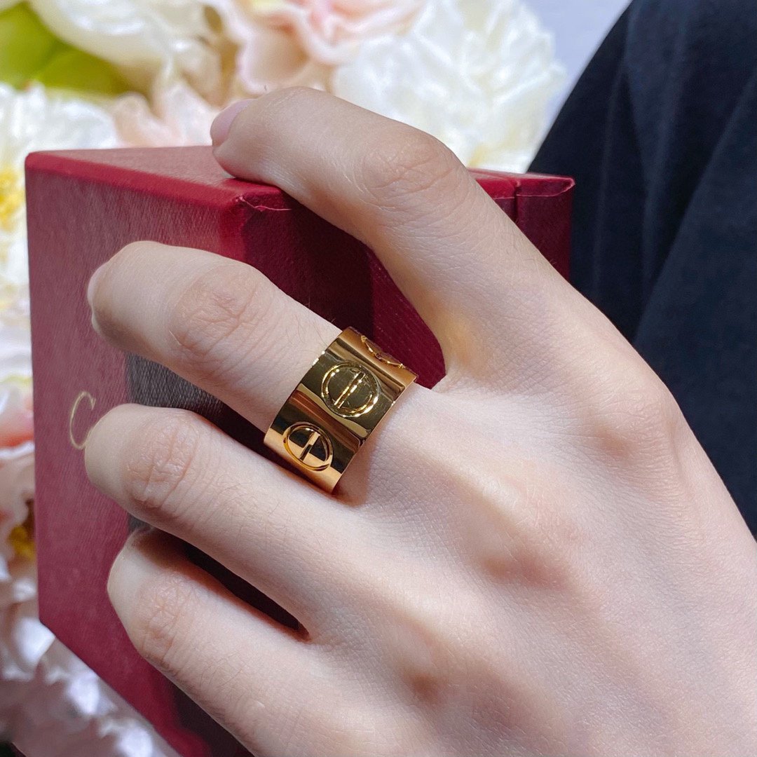 [Kismet Jewels ]LOVE 11MM LARGE RING