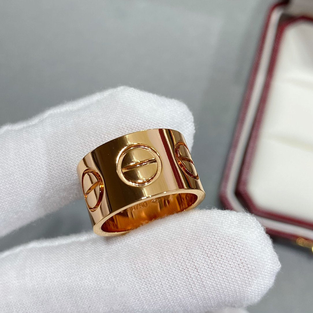[Kismet Jewels ]LOVE 11MM LARGE RING